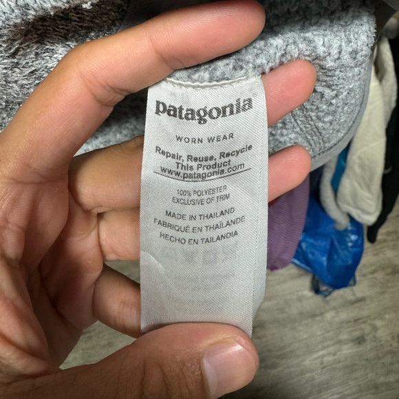 Patagonia Better Sweater 1/4-Zip Fleece, Women's (Grey) - Picture 6 of 6